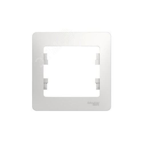 Рамка для розетки или выключателя Schneider Electric Glossa GSL000101RU