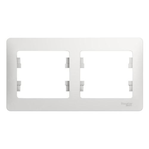 Рамка для розетки или выключателя Schneider Electric Glossa GSL000102RU