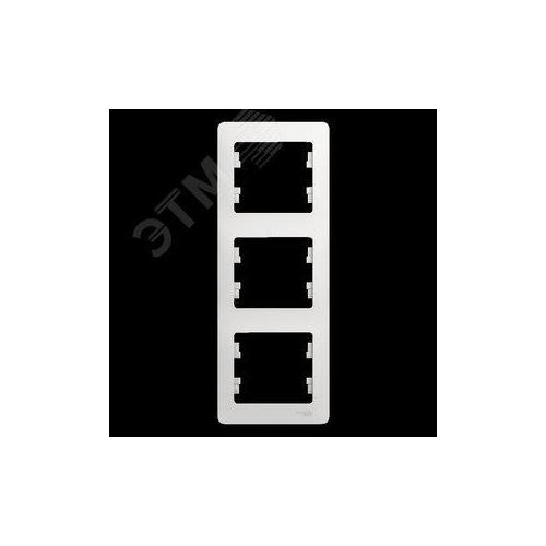 Рамка для розетки или выключателя Schneider Electric Glossa GSL000107