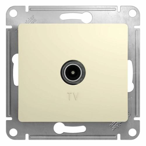 Розетка TV Schneider Electric Glossa GSL000292