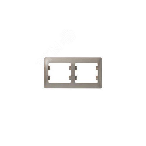 Рамка для розетки или выключателя Schneider Electric Glossa GSL000402