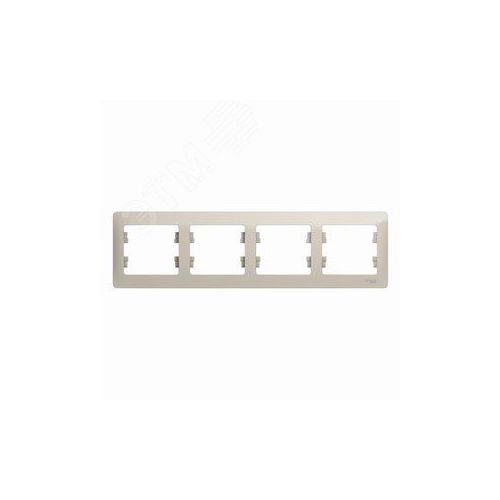 Рамка Schneider Electric Glossa GSL000904