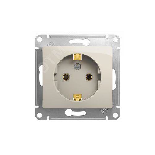 Розетка силовая Schneider Electric Glossa GSL000943