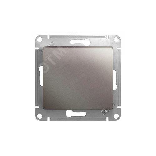 Выключатель Systeme Electric GSL001211 Glossa 1-клавишный механизм сх.1 (платина)