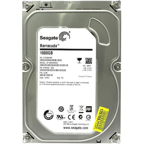 Жесткий диск 3.5" Seagate Desktop HDD 1 Тб ST1000DM003 SATA 6Gb/s (SATA-III)