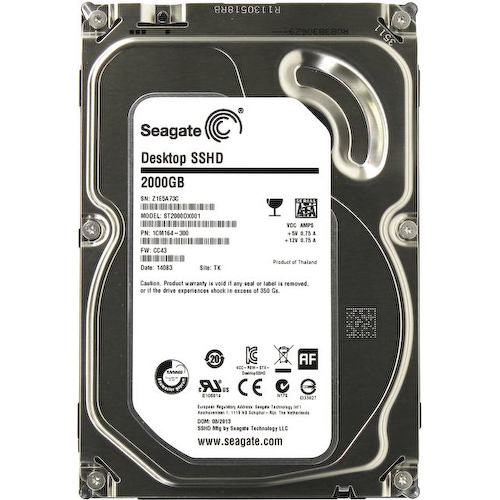 Гибридный HDD 3.5" Seagate Desktop SSHD 2 Тб ST2000DX001 SATA 6Gb/s (SATA-III)