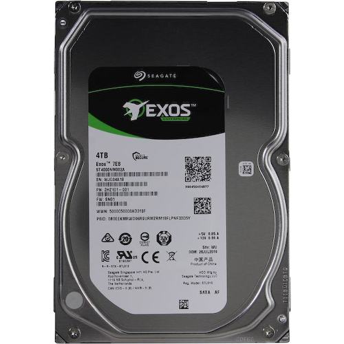 Жесткий диск 3.5" Seagate Exos 7E8 (ранее Enterprise Capacity 3.5) 4 Тб ST4000NM002A SATA 6Gb/s (SATA-III)