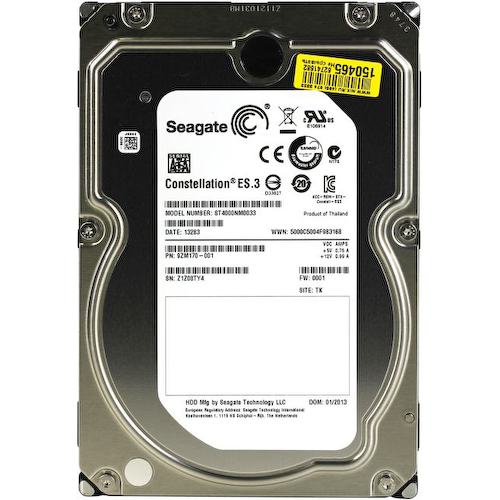Жесткий диск 3.5" Seagate Constellation ES.3 4 Тб ST4000NM0033 SATA 6Gb/s (SATA-III)