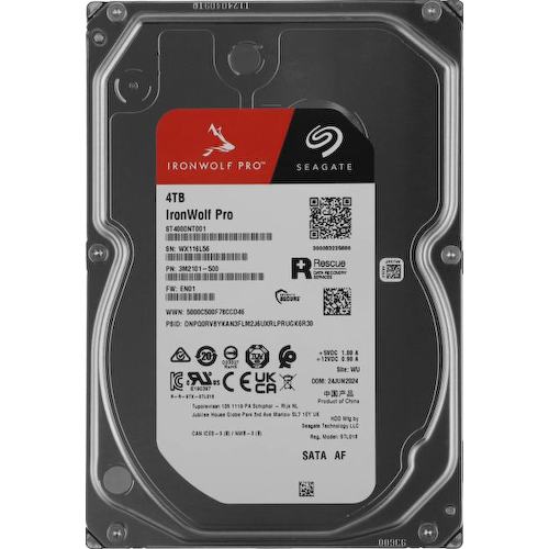 Жесткий диск 3.5" Seagate IronWolf Pro 4 Тб ST4000NT001 SATA 6Gb/s (SATA-III)