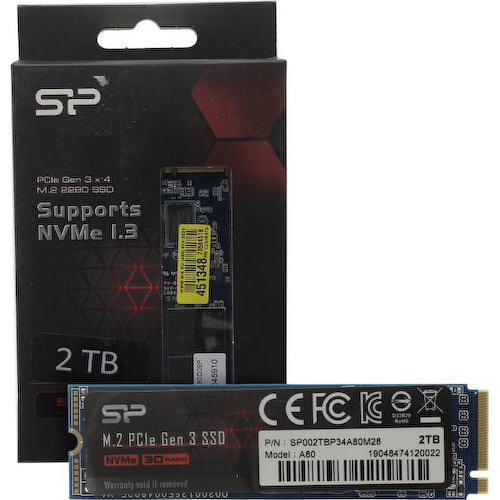 SSD Silicon Power P34A80 <SP002TBP34A80M28>