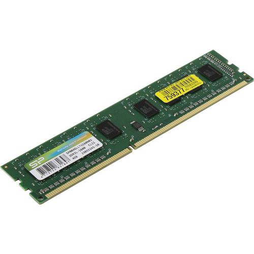 Модуль памяти Silicon Power <SP004GLLTU160N02> DDR3 1x 4 Гб <PC3-12800>