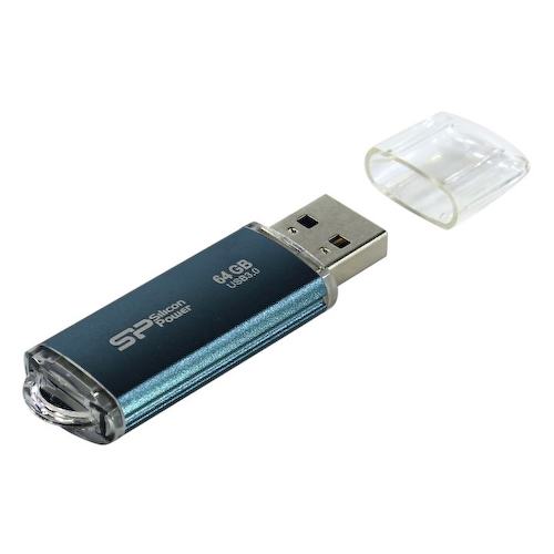 Флешка Silicon Power Marvel M01 SP064GBUF3M01V1B USB 64 ГБ