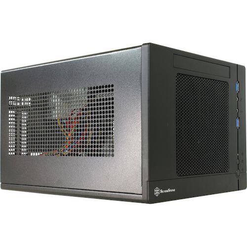 Корпус DeskTop SilverStone SUGO SG05B Mini-DTX 300 Вт
