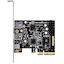 SilverStone <SST-ECU05> (RTL) PCI-Ex2, USB3.0 2 port-ext, USB-C1 port-ext, вид сверху