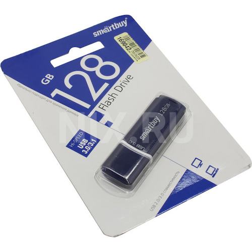 Флешка SmartBuy Crown SB128GBCRW-Bl USB 128 ГБ