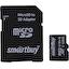 Карта памяти SmartBuy Professional SB128GBSDCL10U3-01 microSDXC V30, UHS-I Class 3 (U3), Class 10 128 ГБ +microSD->SD адаптер, вид сверху