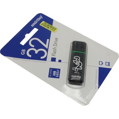 Флешка SmartBuy Glossy SB32GBGS-DG USB 32 ГБ