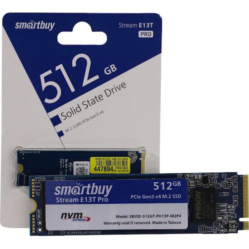 SSD SmartBuy Stream E13T Pro <SBSSD-512GT-PH13P-M2P4>