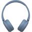 Наушники с микрофоном Sony WH-CH520B Blue, вид спереди