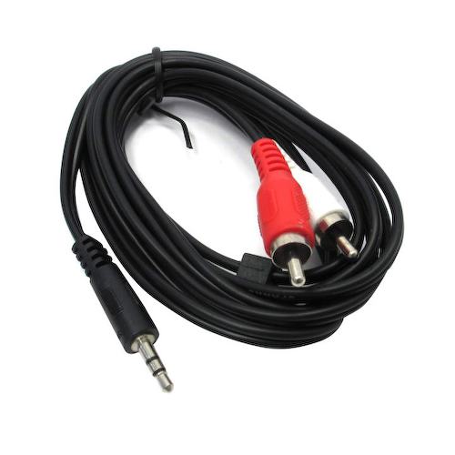 Кабель-переходник Jack 3.5 -> 2xRCA Sparks SN1036 1.8 м.