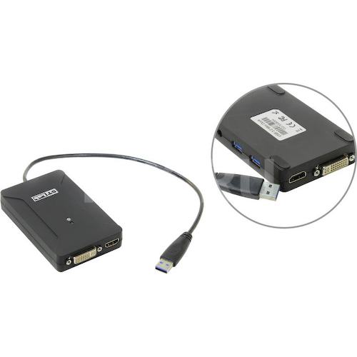 Внешняя видеокарта USB 3.0 St-Lab U-1100 USB 3.0 Mini Dock