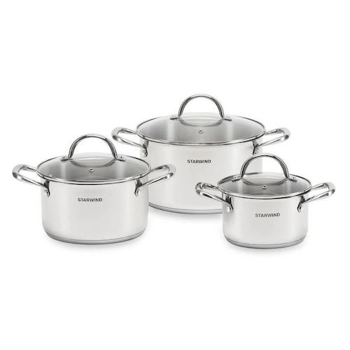 Набор кастрюль Starwind Chef Family 6 предметов (SW-CH1006)
