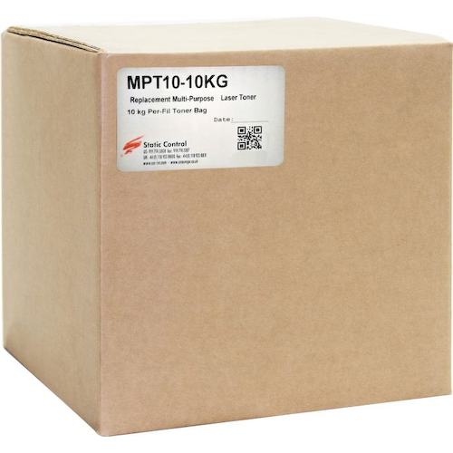 Тонер черный Static Control MPT10-10KG