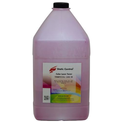 Тонер цветной Static Control TRMPTCOL-1KG-M