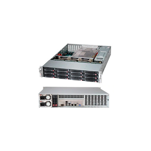 Серверный корпус 2U Supermicro SuperChassis CSE-826BE1C4-R1K23LPB Enhanced E-ATX (347 x 330 мм) 1200 Вт