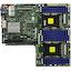 Серверная материнская плата 2х Socket LGA3647 Supermicro X11DDW-NT 12LRDIMM DDR4/3DS LRDIMM DDR4/Registered DDR4 E-ATX с разъемом WIO, вид сверху