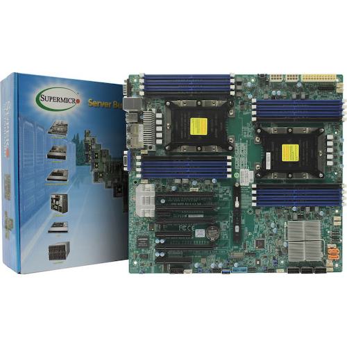 Серверная материнская плата 2х Socket LGA3647 Supermicro X11DPI-NT 16LRDIMM DDR4/3DS LRDIMM DDR4/Registered DDR4 E-ATX