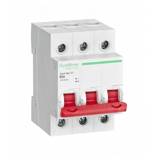 Schneider Electric C9S16363 City9 Set Выключатель нагрузки (ВН) 3P 63А 400В