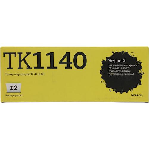 Картридж черный (или контейнер с черными чернилами) T2 TC-K1140
