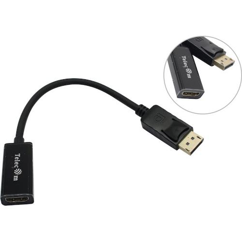 Переходник DisplayPort -> HDMI Telecom TA553 0.2 м.