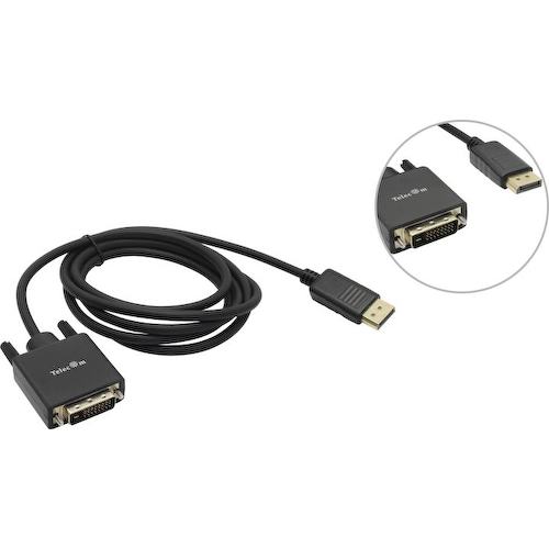 Кабель DisplayPort -> DVI Telecom TA668 1.8 м.