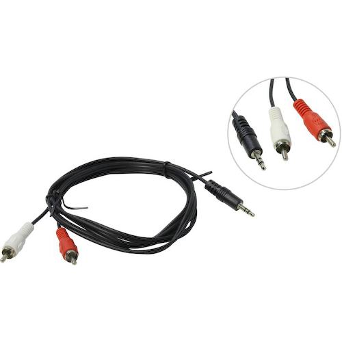 Кабель-переходник Jack 3.5 -> 2xRCA Telecom TAV7183 1.5 м.