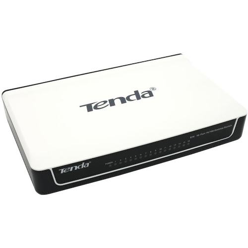 TENDA <S16> Неуправляемый коммутатор (16 x 100 Мбит/с)