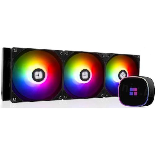 F-HORIZON-360-BL-V2 Система жидкостного охлаждения Thermalright Frozen Horizon 360 Black ARGB V2, радиатор 360 мм, 1850