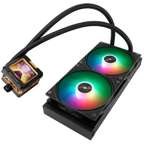 F-WFRAME-240-BL-ARGB Система жидкостного охлаждения Thermalright Frozen Warframe 240 Black ARGB, радиатор 240 мм, 2000
