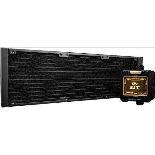 F-WFRAME-360-BL-X Система жидкостного охлаждения Thermalright Frozen Warframe 360 Black X, радиатор 360 мм, без вентиля