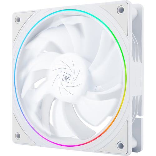 TL-S12-W Вентилятор Thermalright TL-S12-W, 120x120x25 мм, 1500 об/мин, 23 дБА, PWM, ARGB подсветка, белый
