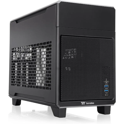 CA-11A-00S1NN-00 Корпус Thermaltake TR100 черный без БП miniITX 8x140mm 2x200mm 2xUSB3.0 audio bott PSU