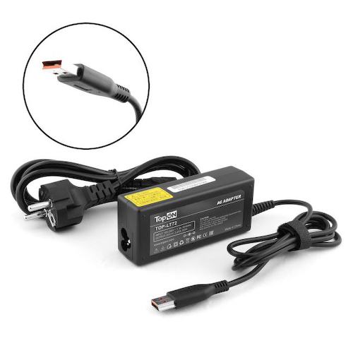 Блок питания для ноутбука TopON TOP-LT72P 65 Вт 20 В 3.25 А