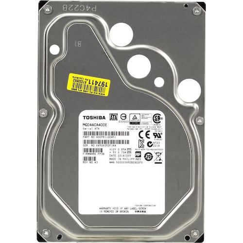 Жесткий диск 3.5" Toshiba MG 4 Тб MG04ACA400E SATA 6Gb/s (SATA-III)