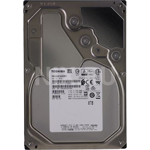 Жесткий диск 3.5" Toshiba MG 8 Тб MG06ACA800E SATA 6Gb/s (SATA-III)