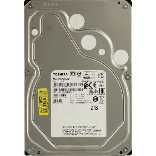 Жесткий диск 3.5" Toshiba Enterprise Capacity 2 Тб MG04ACA200N SATA 6Gb/s (SATA-III)