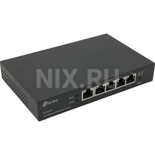 TP-LINK <TL-R470T+> Маршрутизатор (роутер) (4 x 100 Мбит/с, 4 порта RJ-45)
