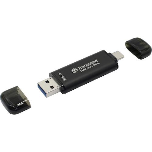 Флешка Transcend ESD310C TS256GESD310C USB/USB-C OTG 256 ГБ