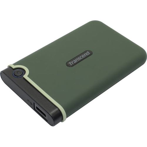 Внешний жесткий диск 2.5" Transcend StoreJet 25M3 2 Тб TS2TSJ25M3G USB 3.1 Gen1 5 Gbps (=USB 3.0)