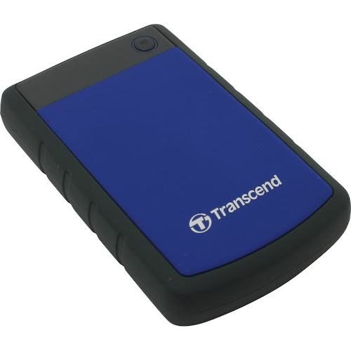 Внешний жесткий диск 2.5" Transcend StoreJet 25H3 4 Тб TS4TSJ25H3B USB 3.1 Gen1 5 Gbps (=USB 3.0)